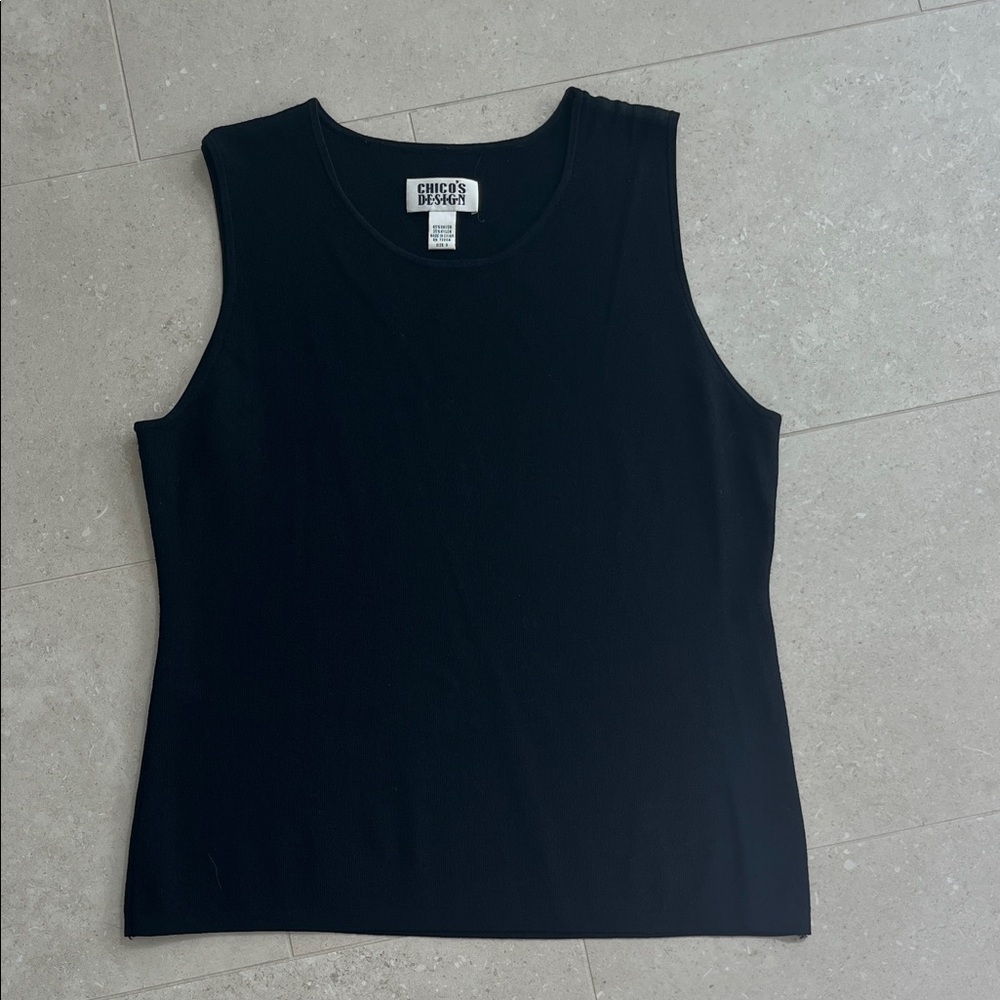 Chico's Classic Black Tank Top